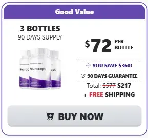 Neurocept 3 bottles offer mobile